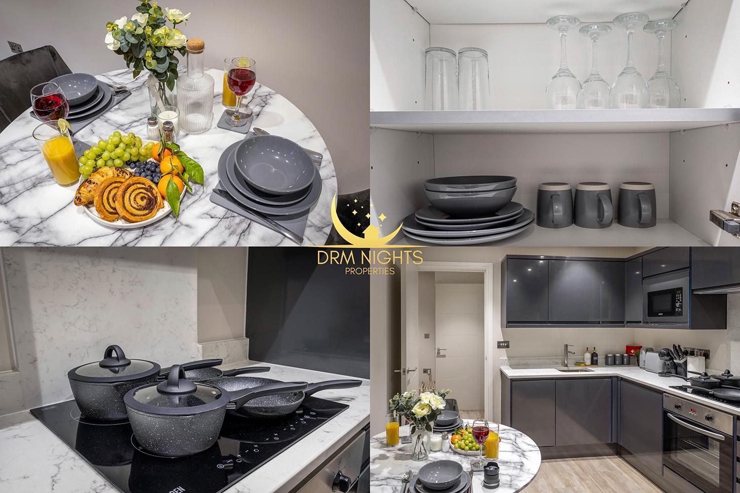 Modern 1-Bedroom Apartment In Leeds City Centre Sleeps 2 Central Station Exterior foto